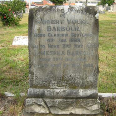 BARBOUR Robert Young 1869-1935 &amp; Jamesena 1869-1965
