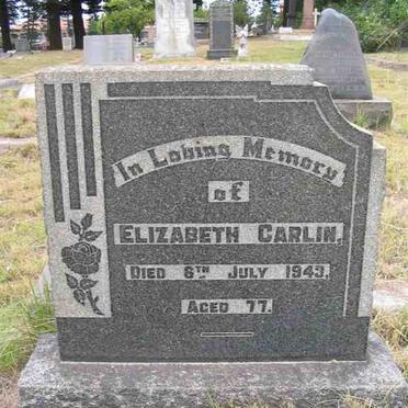CARLIN Elizabeth -1943