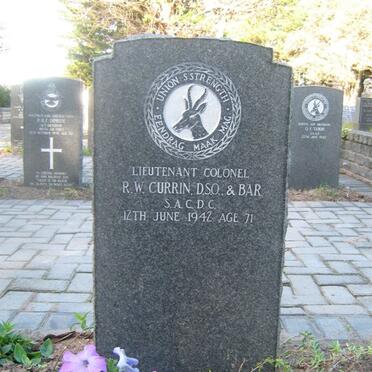 CURRIN R.W. -1942