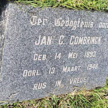 COMBRINCK Jan C. 1893-1948