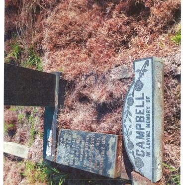 CAMPBELL James Gordon 1929-1939 :: CAMPBELL Blanche Edna 1926-1968