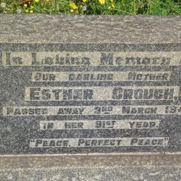 CROUCH Esther -1945