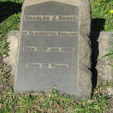 COOKE Charles J. -1938