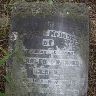 CLARK Charles Francis -1938