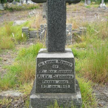 CLEGHORN Alex. -1943