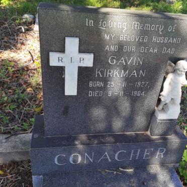 CONACHER Gavin Kirkman 1927-1964