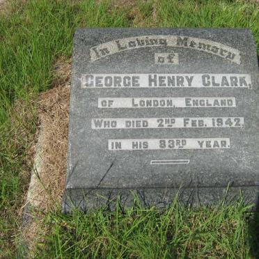 CLARK George Henry -1942