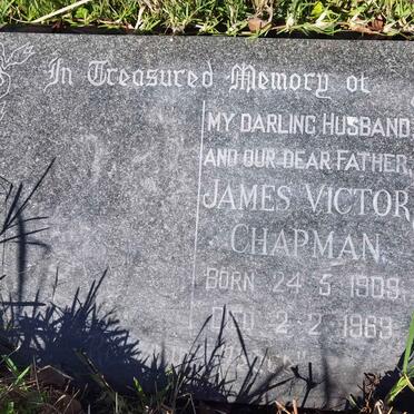 CHAPMAN James Victor 1909-1969