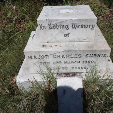 CURRIE Charles -1900