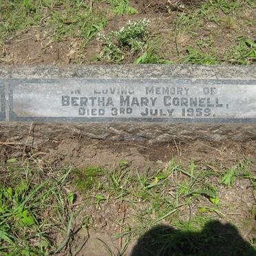 CORNELL Lois Eva -1952 :: CORNELL Katherine Judith -1948 :: CORNELL Bertha Mary -1959