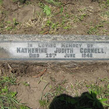 CORNELL Katherine Judith -1948