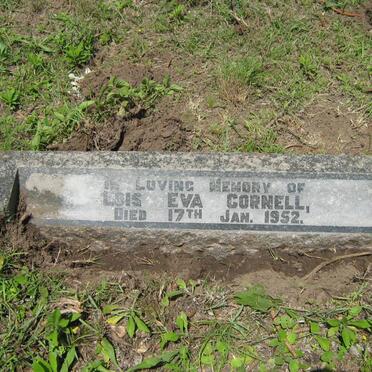 CORNELL Lois Eva -1952
