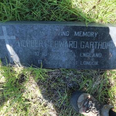 CARTHORNE Herbert Edward 1866-1925