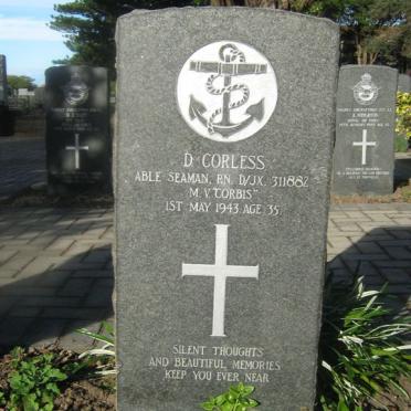 CORLESS D. -1943