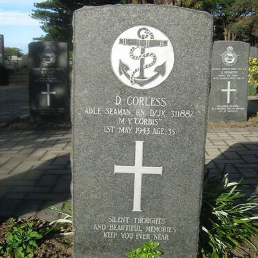 CORLESS D. -1943
