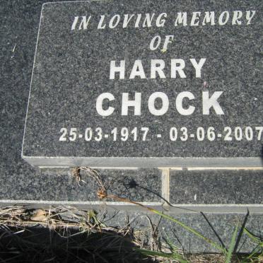 CHOCK Harry 1917-2007