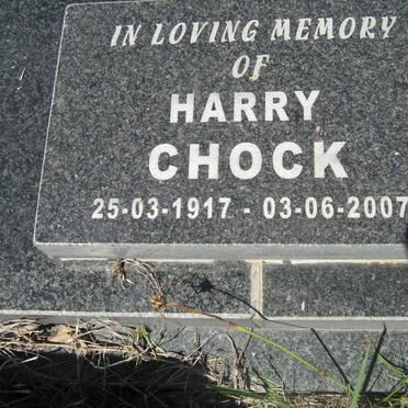 CHOCK Harry 1917-2007