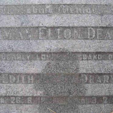 DEARY Vivian Elton 1891-1964