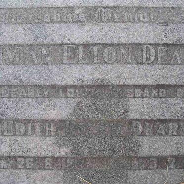 DEARY Vivian Elton 1891-1964
