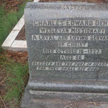 DENT Charles Edward -1927