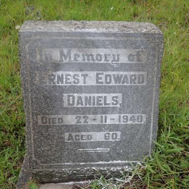DANIELS Ernest Edward -1940
