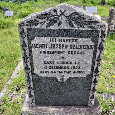 DELDICQUE Henri Joseph -1922