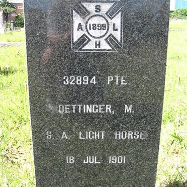 DETTINGER M. -1901