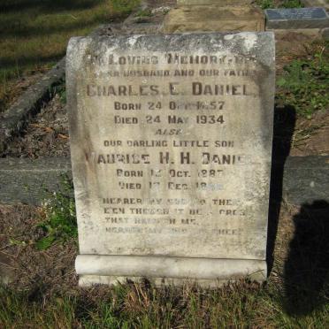 DANIEL Charles E. 1857-1934 :: DANIEL Maurice H.H. 1887-1888