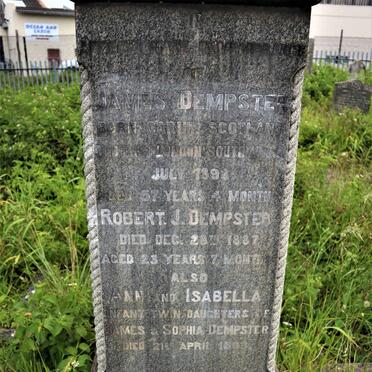 DEMPSTER James -1893 :: DEMPSTER Robert J. -1887
