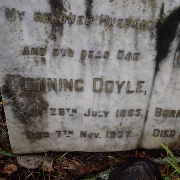 DOYLE Fenning 1863-1937 &amp; Matilda Jane 1868-1962