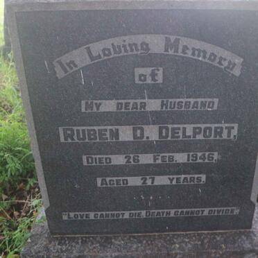 DELPORT Ruben D. -1946