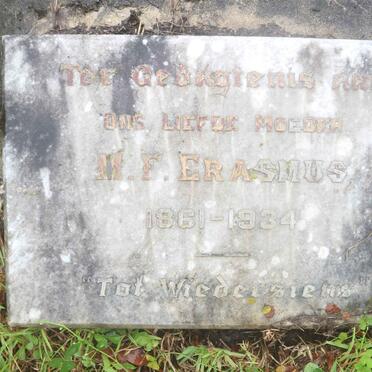 ERASMUS M.F. 1861-1934