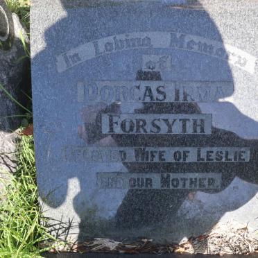 FORSYTH Dorcas Irma