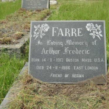 FARRE Arthur Frederic 1913-1986