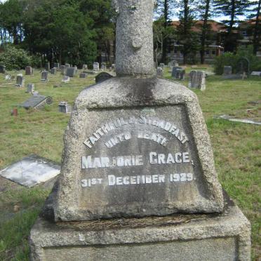 GRACE Marjorie -1929