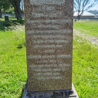 GREGG Edwin 1849-1904 & Mary -1922