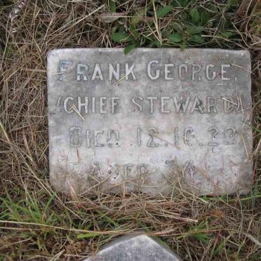 GEORGE Frank -1923