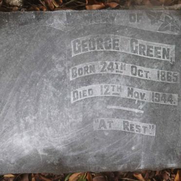 GREEN George 1865-1944