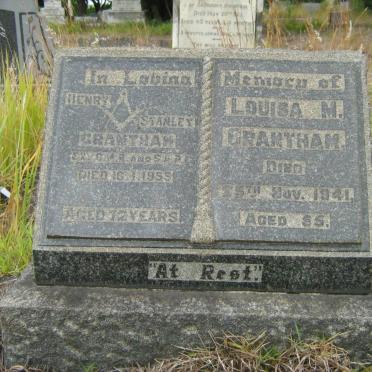 GRANTHAM Henry Stanley -1955 &amp; Louisa M. -1941