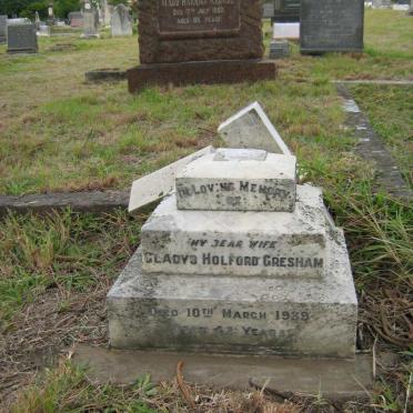 GRESHAM Gladys Holford -1939