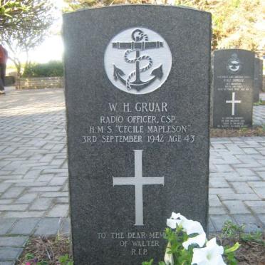 GRUAR W.H. -1942