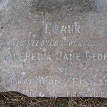 GEORGE Frank -1923