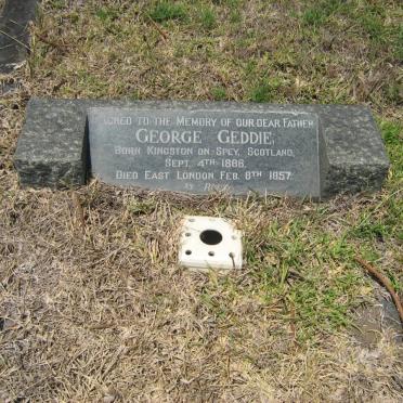 GEDDIE George 1886-1957