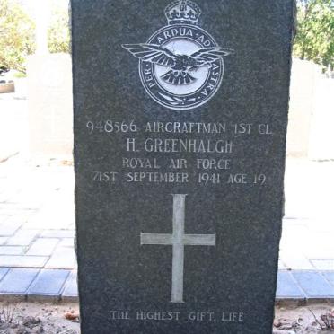 GREENHALGH H. -1941