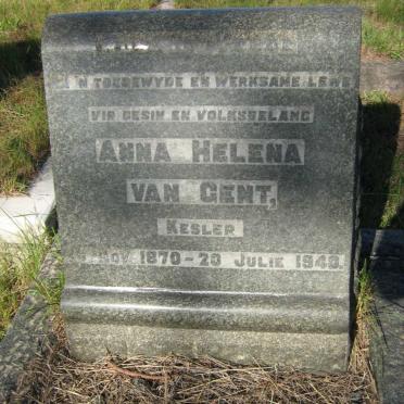GENT Anna Helena, van nee KESLER 1870-1940