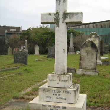 GEDDIE Mary Hyslop Kerr -1919