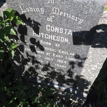 HUTCHESON ?net Constance -1964