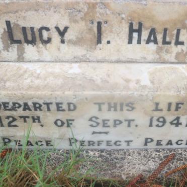 HALL Lucy T. -1941