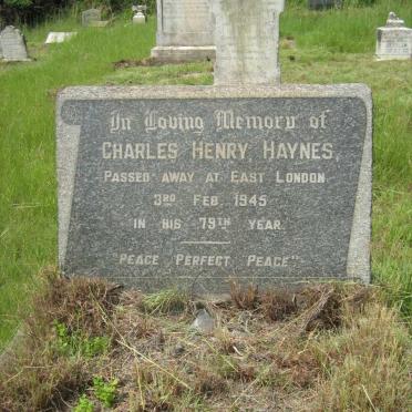 HAYNES Charles Henry -1946