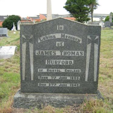 HURFORD James Thomas 1868-1942